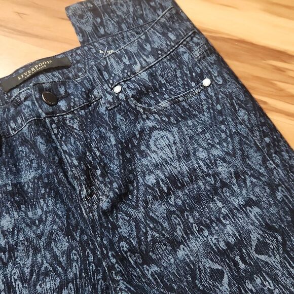 Liverpool Women's Patterned Skinny Jeans - SIZE 6 - Picture 4 of 11